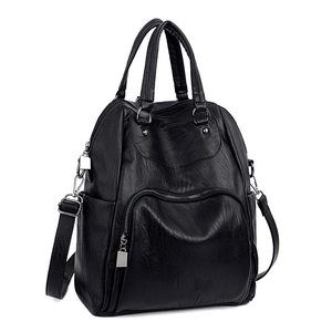 Backpack Purse for Women Vegan Leather Ladies Fashion Travel Small Shoulder✋